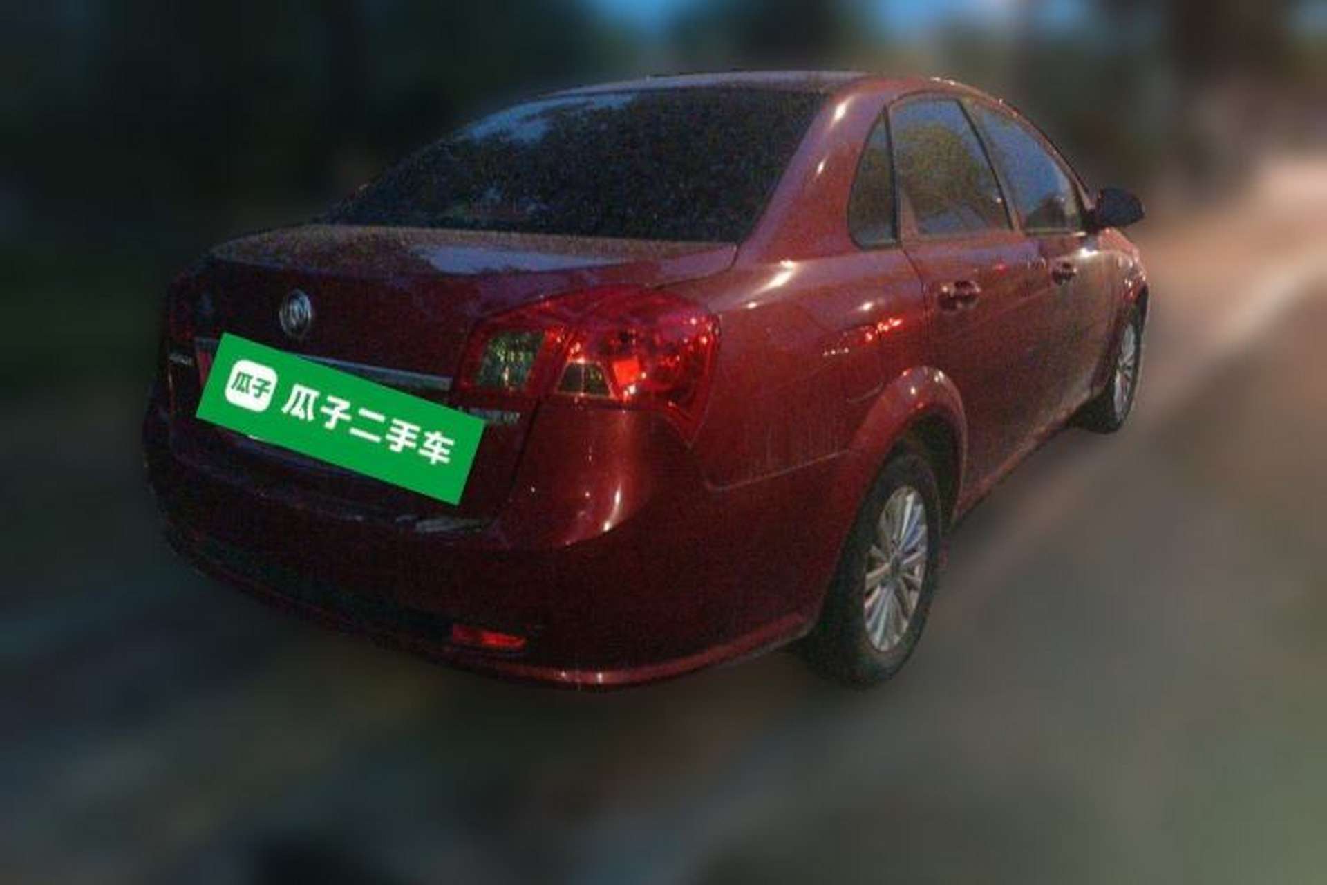 Used Buick Excelle 2015 1.5L Manual Classic Trim Rear Right 45 Deg