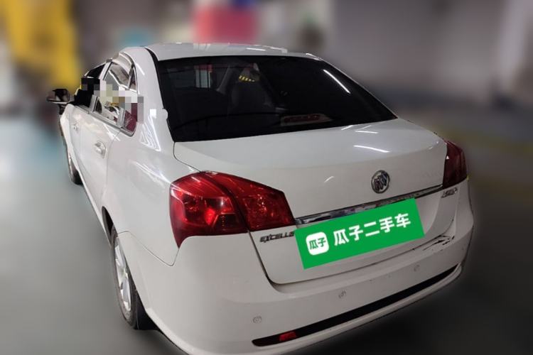 Used Buick Excelle 2015 1.5L Automatic Classic Model Rear Left 45 Deg