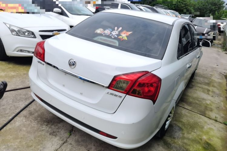 Used Buick Excelle 2015 1.5L Automatic Classic Model Rear Right 45 Deg
