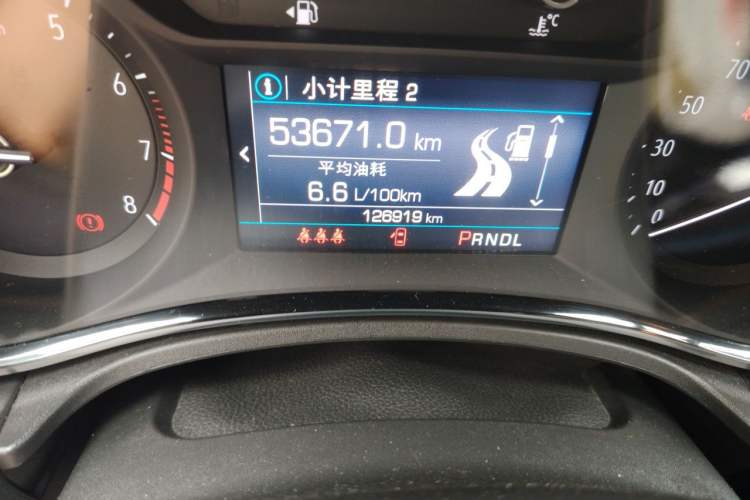 Used Buick Excelle 2018 15N CVT Luxury Version Odometer Close Up