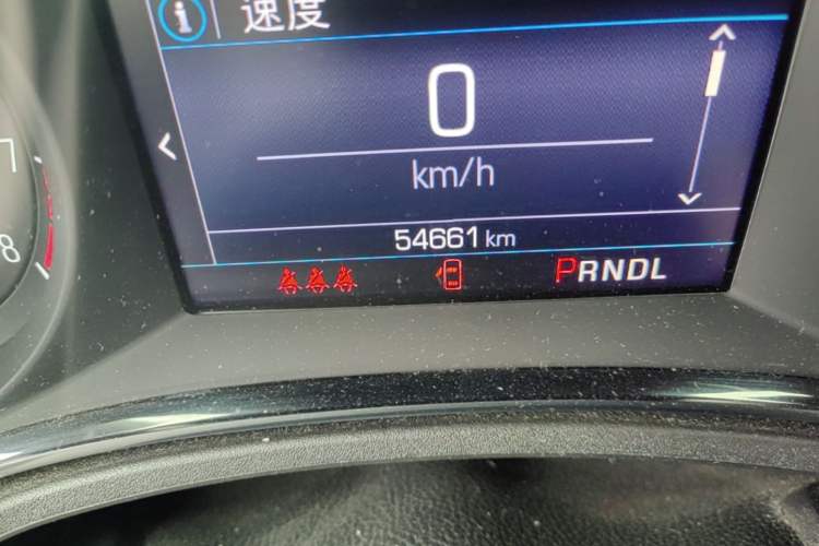 Used Buick Excelle 2018 15N CVT Luxury Version Odometer Close Up