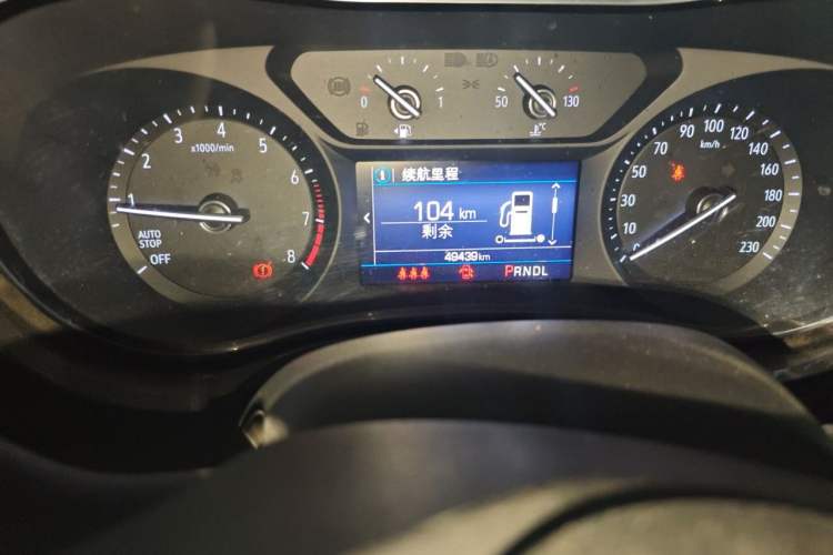 Used Buick Excelle 2018 15N CVT Luxury Version Odometer Close Up
