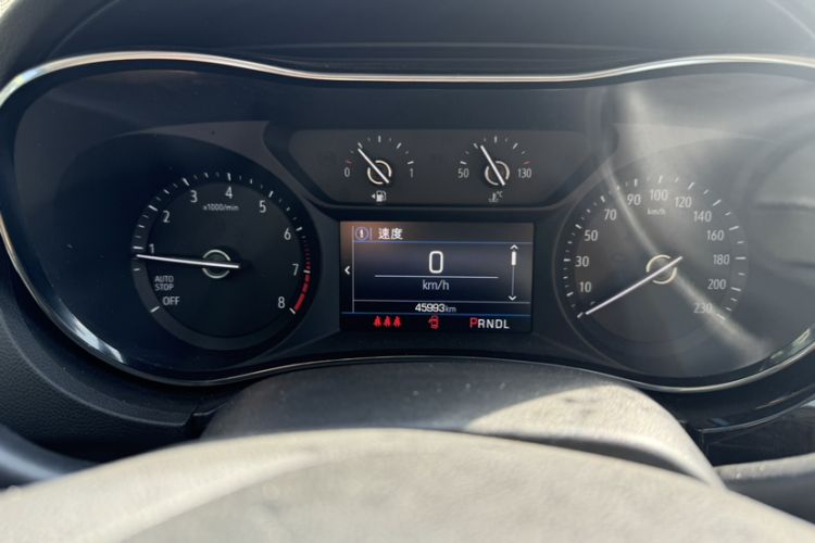 Used Buick Excelle 2018 15N CVT Luxury Version Odometer Close Up