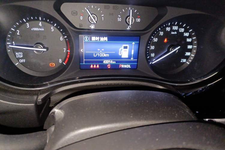 Used Buick Excelle 2018 15N CVT Luxury Version Odometer Close Up