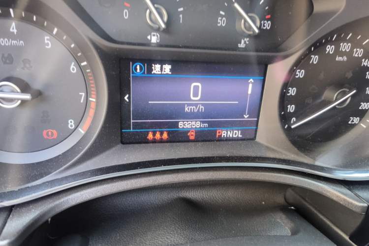 Used Buick Excelle 2018 15N CVT Luxury Version Odometer Close Up