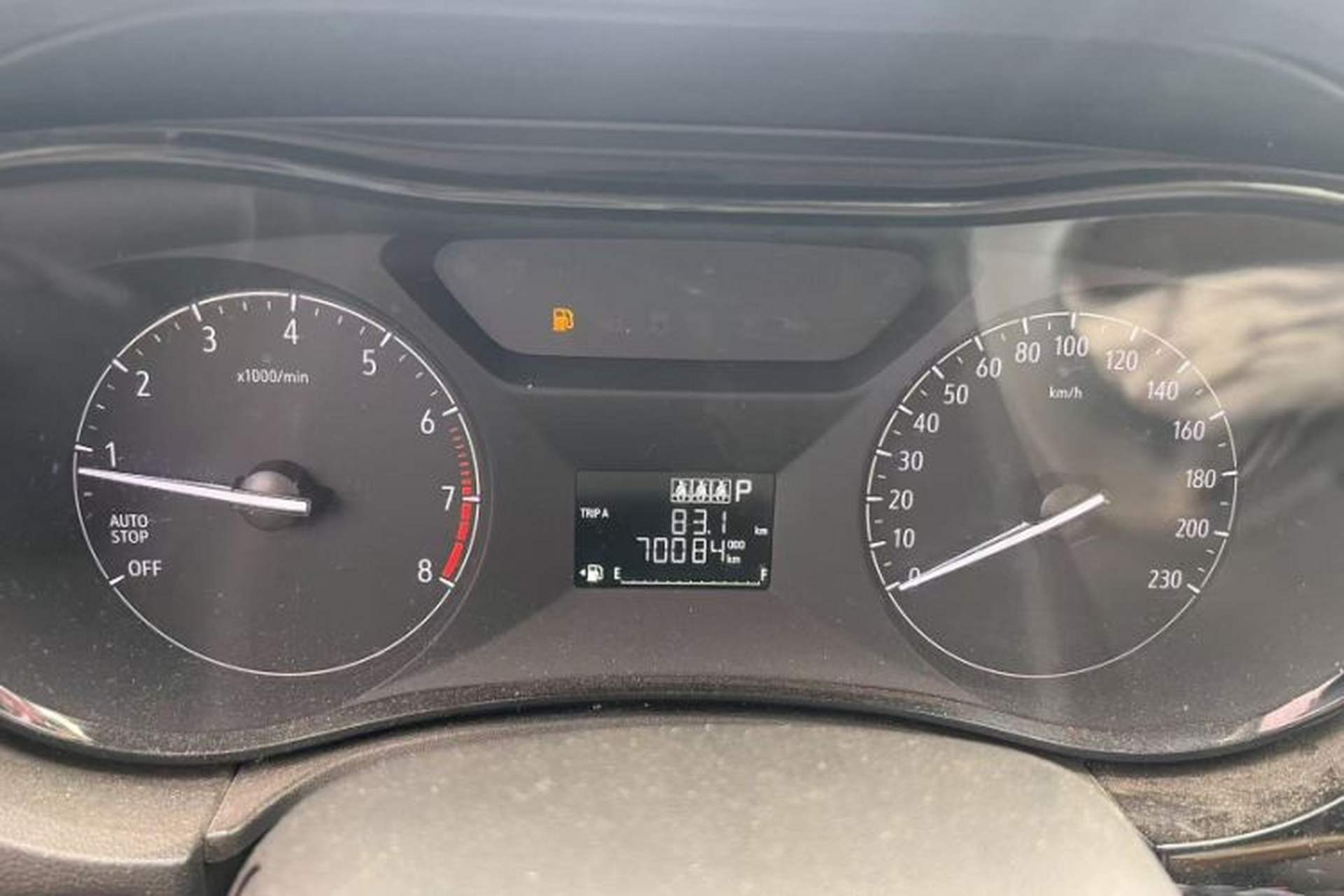 Used Buick Excelle 2018 15N CVT Elite Edition Odometer Close Up