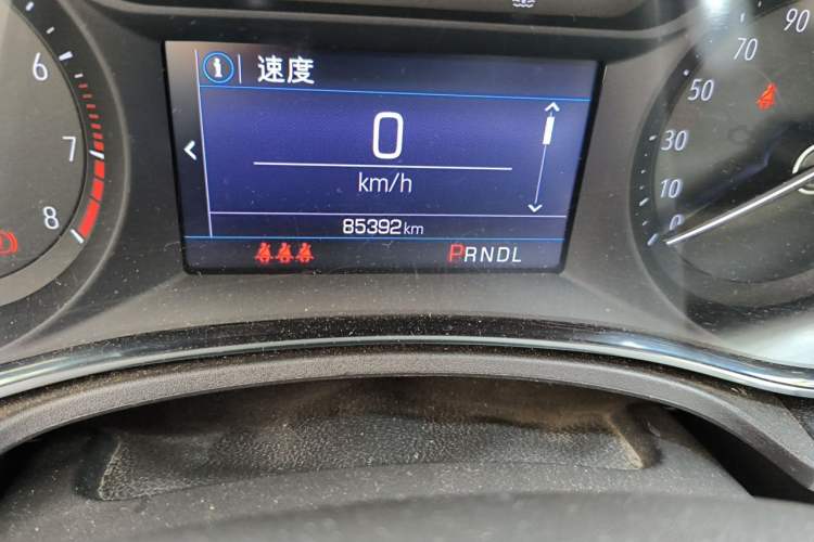 Used Buick Excelle 2018 15N CVT Luxury Version Odometer Close Up