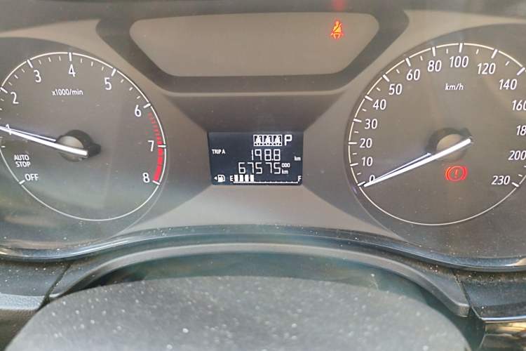 Used Buick Excelle 2020 15N CVT Elite Edition Odometer Close Up