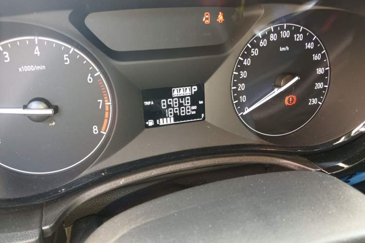 Used Buick Excelle 2020 15N CVT Elite Edition Odometer Close Up