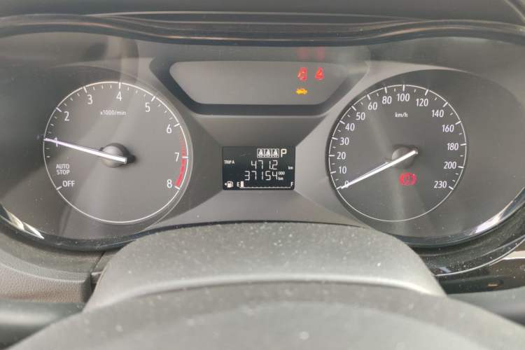 Used Buick Excelle 2020 15N CVT Elite Edition Odometer Close Up