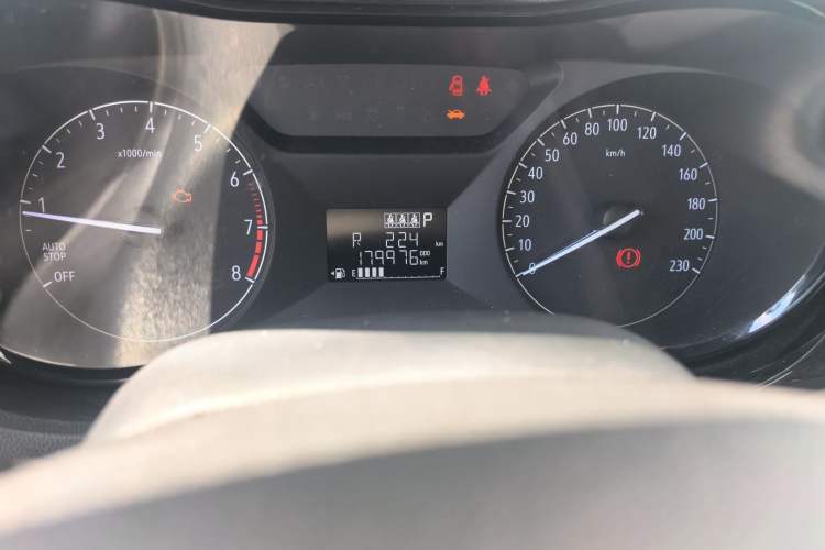 Used Buick Excelle 2020 15N CVT Elite Edition Odometer Close Up