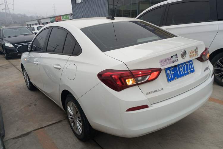Used Buick Excelle 2020 15N CVT Elite Edition Rear Left 45 Deg