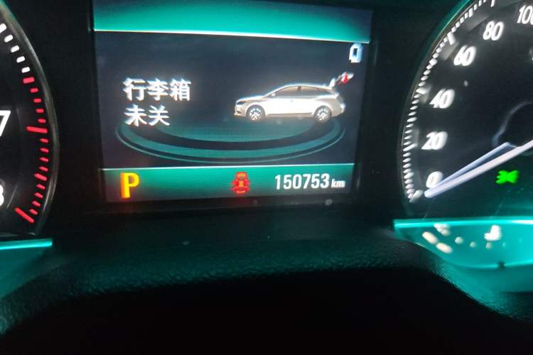 Used Buick Excelle GX 2018 18T Automatic Elite Model Odometer Close Up
