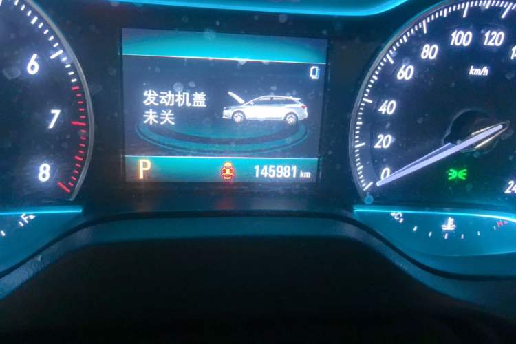 Used Buick Excelle GX 2018 18T Automatic Elite Model Odometer Close Up