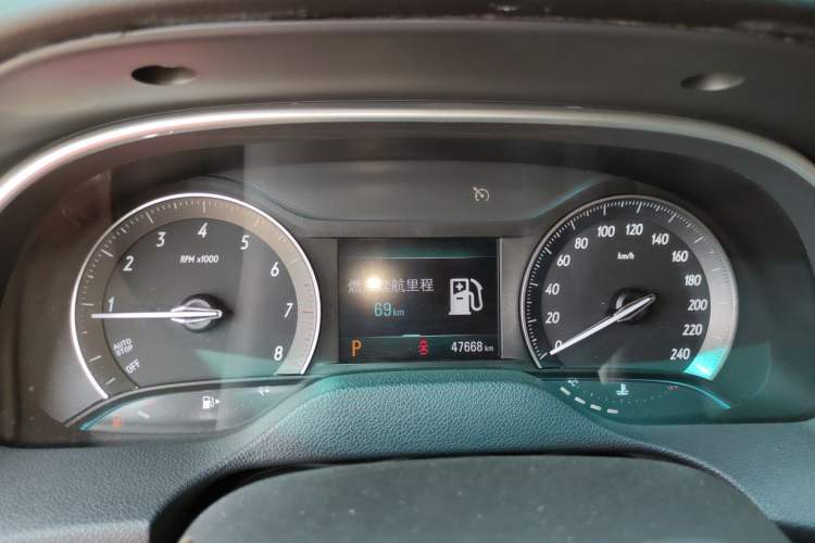 Used Buick Excelle GX 2018 18T Automatic Elite Model Instrument Cluster