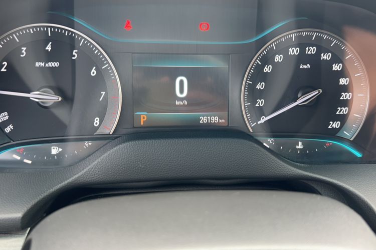 Used Buick Excelle GX 2018 15T Dual-Clutch Elite Model Odometer Close Up
