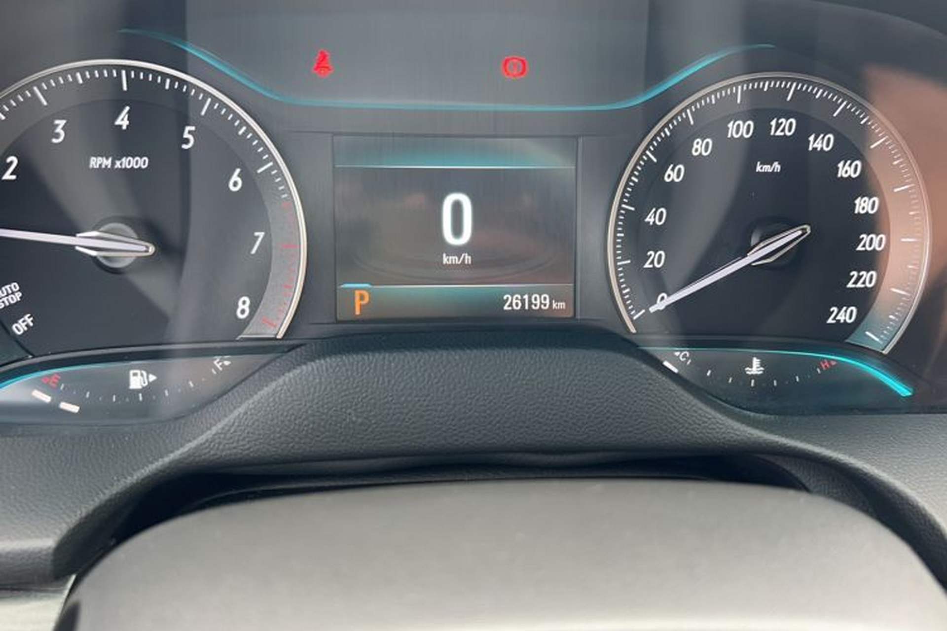 Used Buick Excelle GX 2018 15T Dual-Clutch Elite Model Odometer Close Up