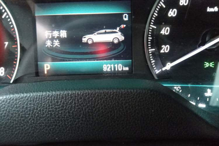 Used Buick Excelle GX 2018 18T Automatic Elite Model Odometer Close Up