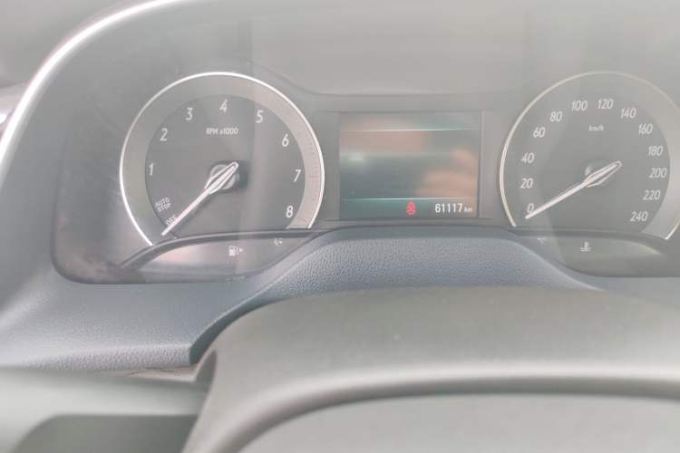Used Buick Excelle GX 2018 18T Automatic Elite Model Odometer Close Up