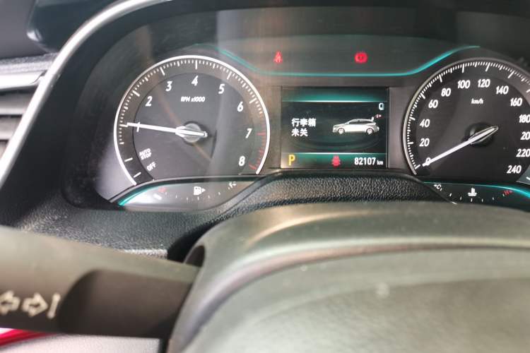 Used Buick Excelle GX 2018 18T Automatic Elite Model Odometer Close Up