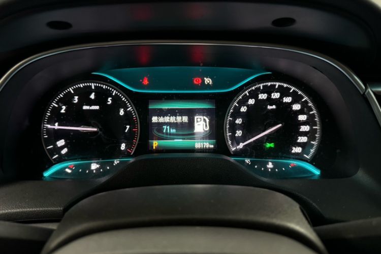 Used Buick Excelle GX 2018 18T Automatic Elite Model Odometer Close Up