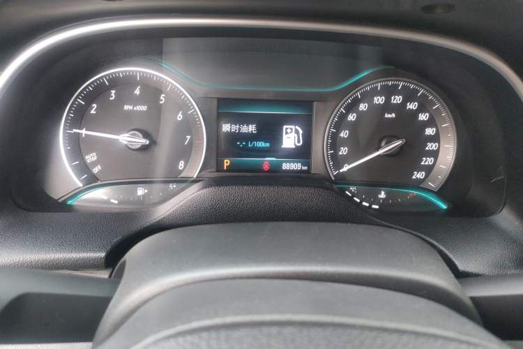 Used Buick Excelle GX 2018 18T Automatic Elite Model Odometer Close Up