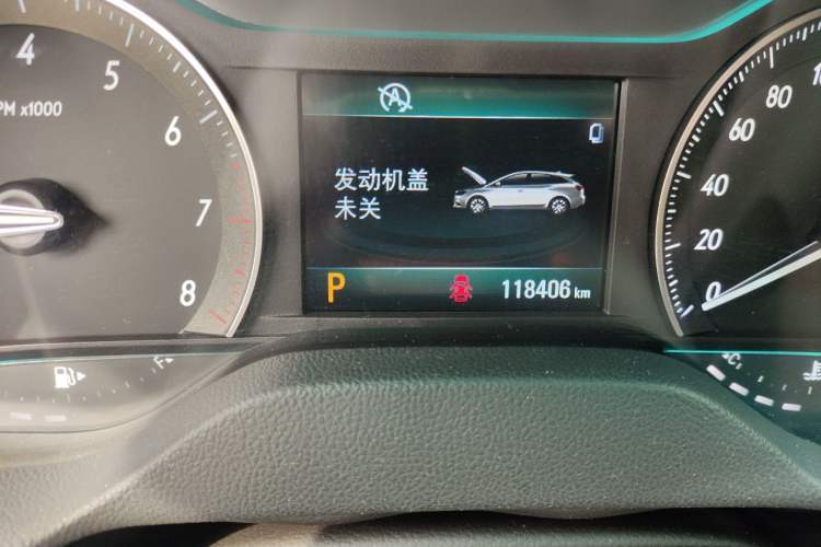 Used Buick Excelle GX 2018 18T Automatic Flagship Model Odometer Close Up