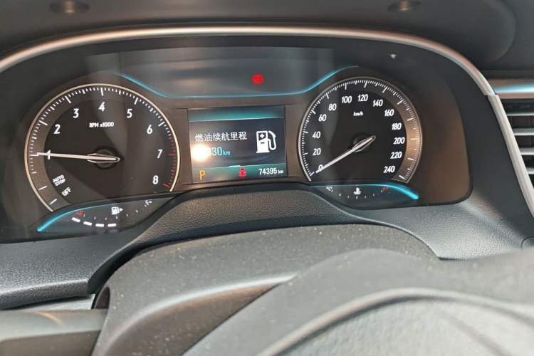 Used Buick Excelle GX 2018 18T Automatic Elite Model Odometer Close Up