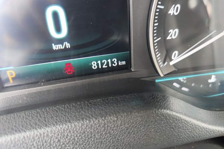 Used Buick Excelle GX 2018 18T Automatic Elite Model Odometer Close Up