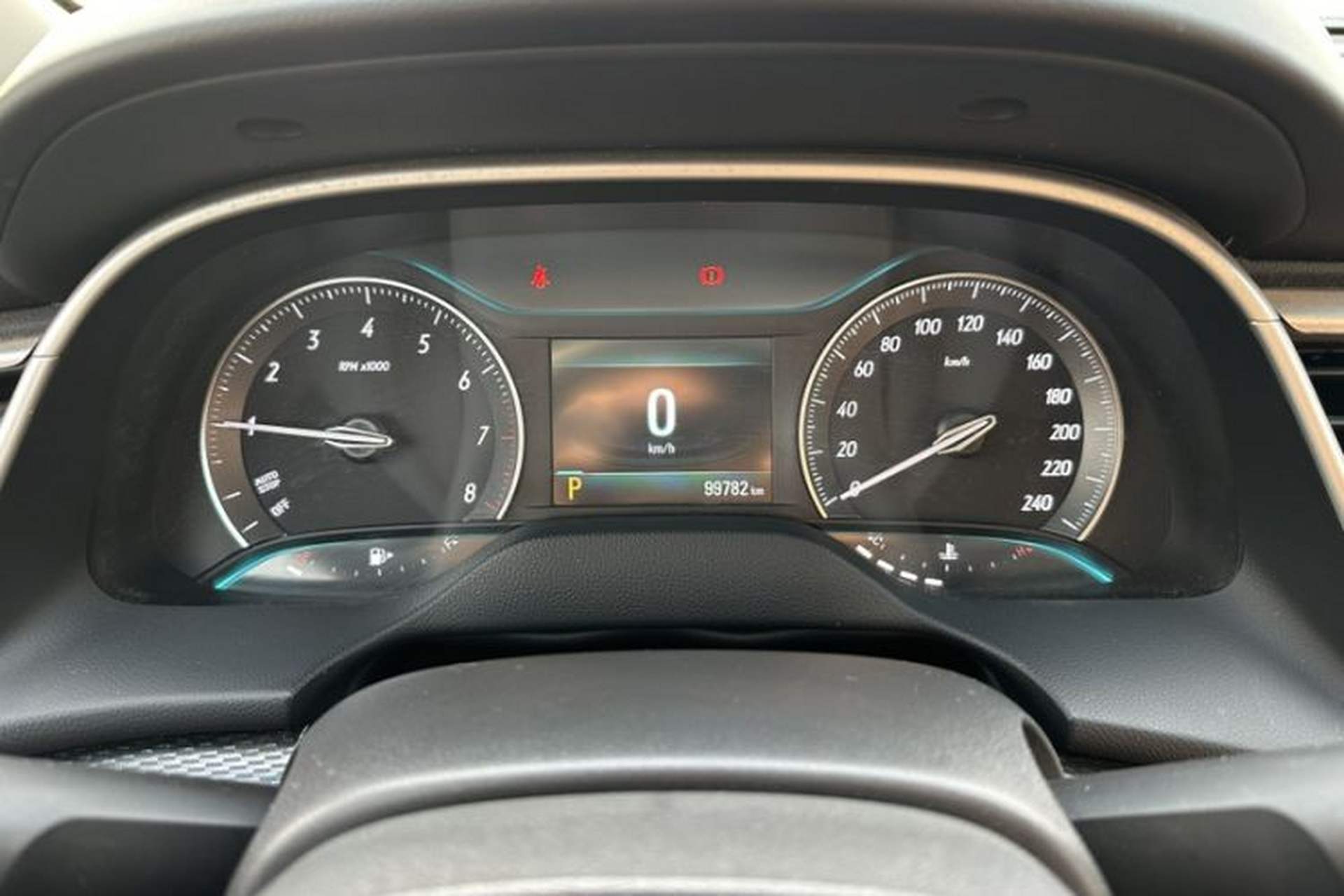 Used Buick Excelle GX 2018 18T Automatic Elite Model Odometer Close Up