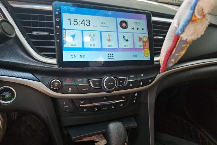 Used Buick Excelle GX 2018 18T Automatic Flagship Model Audio And AC Panel