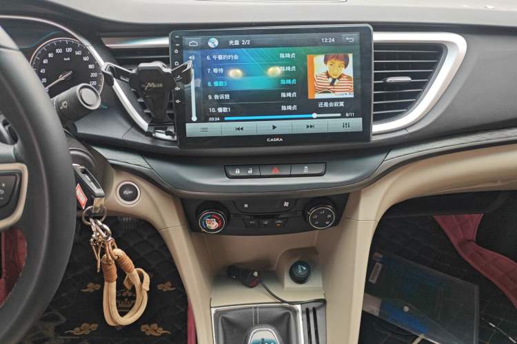 Used Buick Excelle GX 2018 15T Manual Elite Model Audio And AC Panel