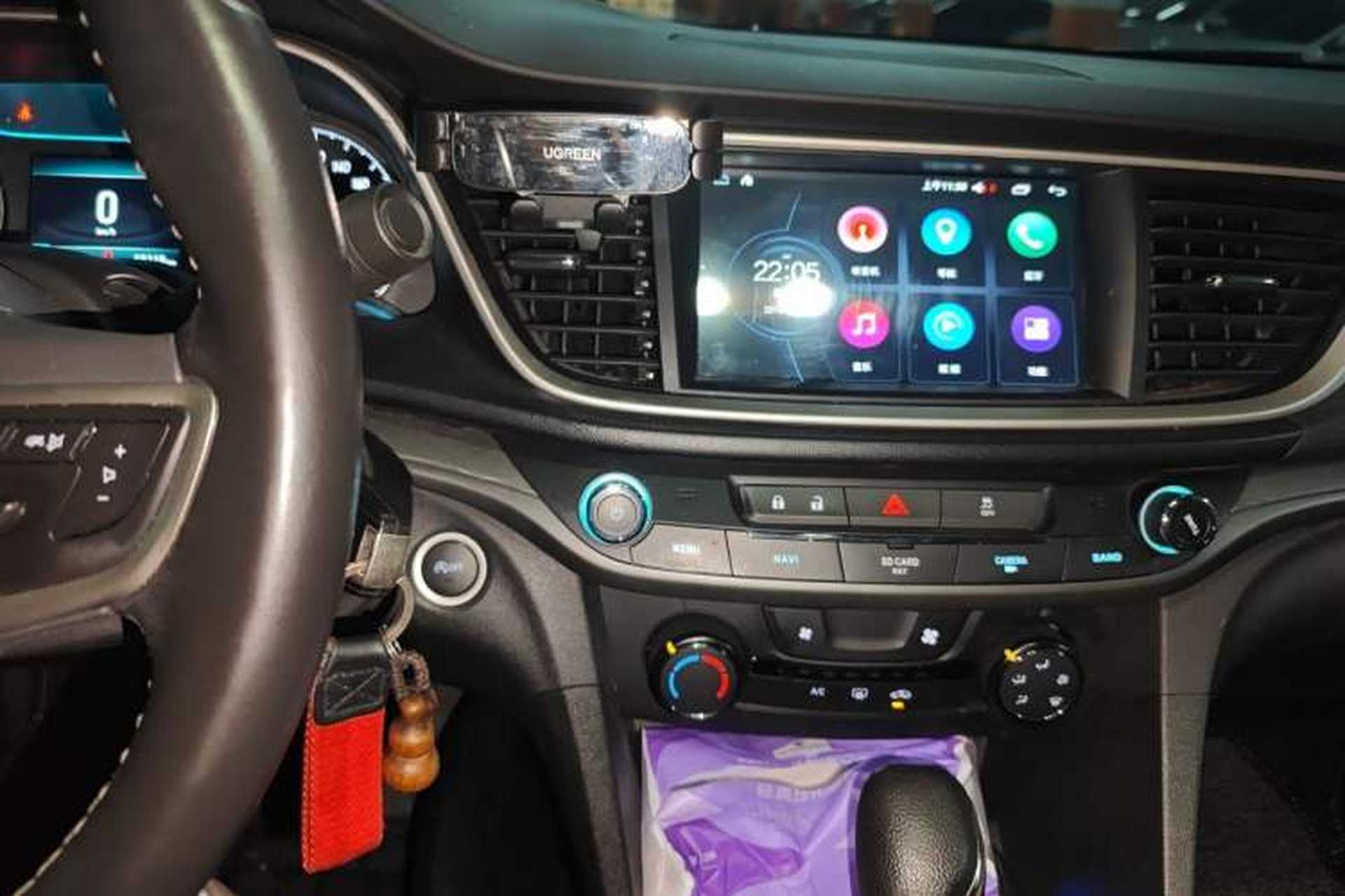Used Buick Excelle GX 2018 18T Automatic Elite Model Audio And AC Panel