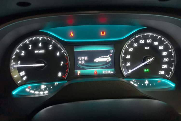 Used Buick Excelle GX 2018 18T Automatic Flagship Model Instrument Cluster