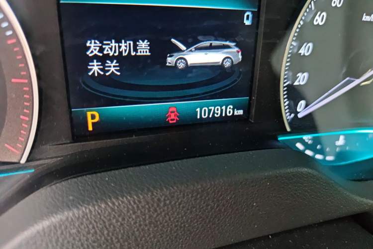 Used Buick Excelle GX 2018 15T Dual-Clutch Elite Model Odometer Close Up