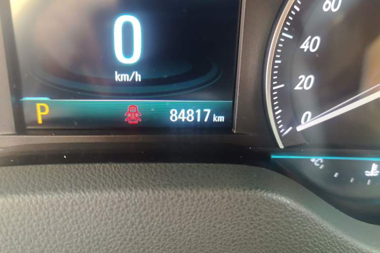 Used Buick Excelle GX 2018 18T Automatic Elite Model Odometer Close Up