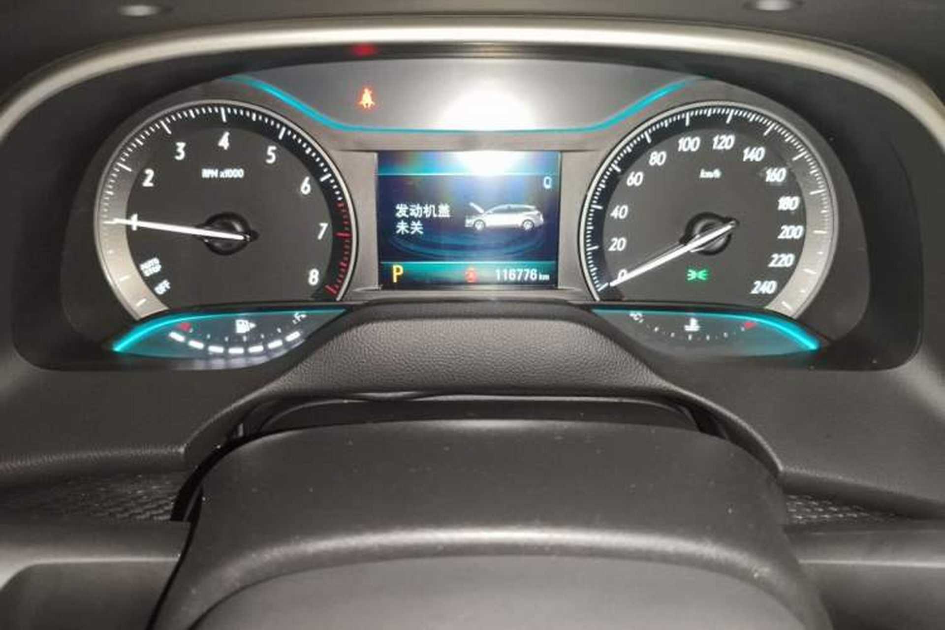 Used Buick Excelle GX 2018 18T Automatic Elite Model Odometer Close Up