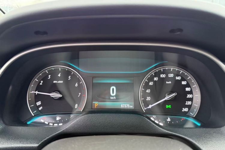 Used Buick Excelle GX 2018 18T Automatic Elite Model Odometer Close Up