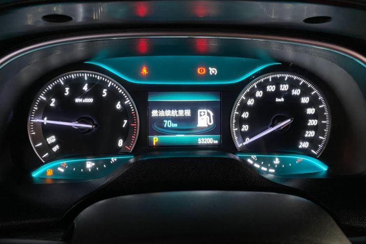 Used Buick Excelle GX 2018 15T Dual-Clutch Elite Model Odometer Close Up