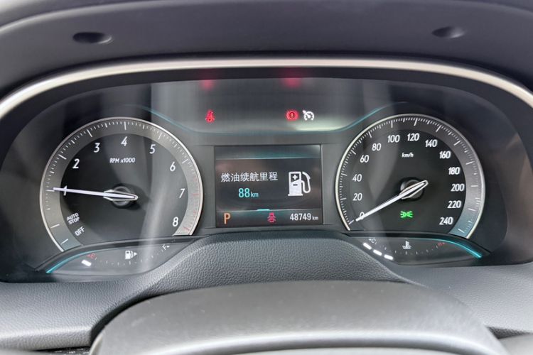 Used Buick Excelle GX 2018 18T Automatic Flagship Model Odometer Close Up