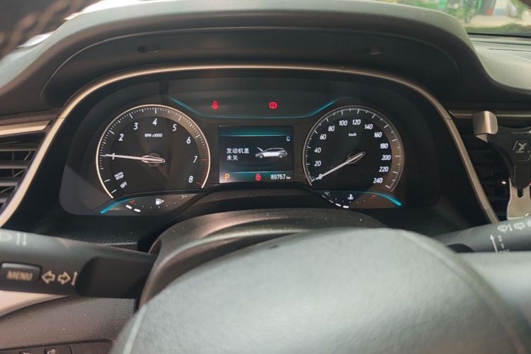 Used Buick Excelle GX 2018 18T Automatic Elite Model Odometer Close Up