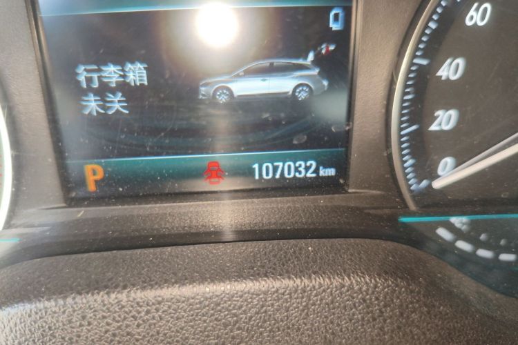 Used Buick Excelle GX 2018 18T Automatic Elite Model Odometer Close Up