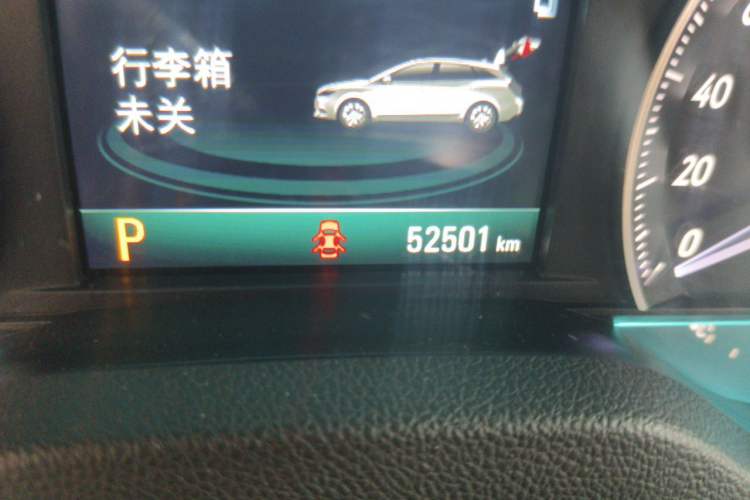 Used Buick Excelle GX 2018 18T Automatic Elite Model Odometer Close Up