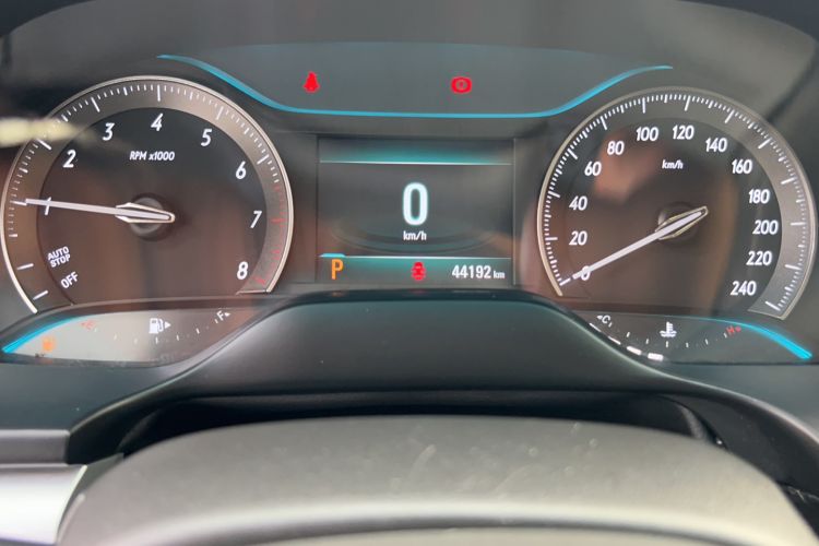 Used Buick Excelle GX 2018 18T Automatic Elite Model Odometer Close Up