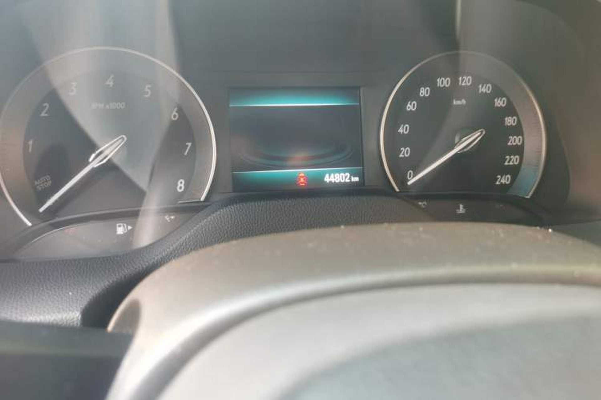 Used Buick Excelle GX 2018 18T Automatic Elite Model Odometer Close Up