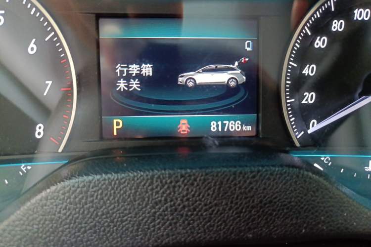 Used Buick Excelle GX 2018 18T Automatic Elite Model Odometer Close Up