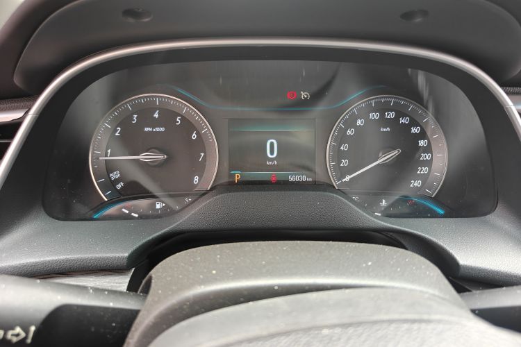 Used Buick Excelle GX 2018 18T Automatic Elite Model Odometer Close Up