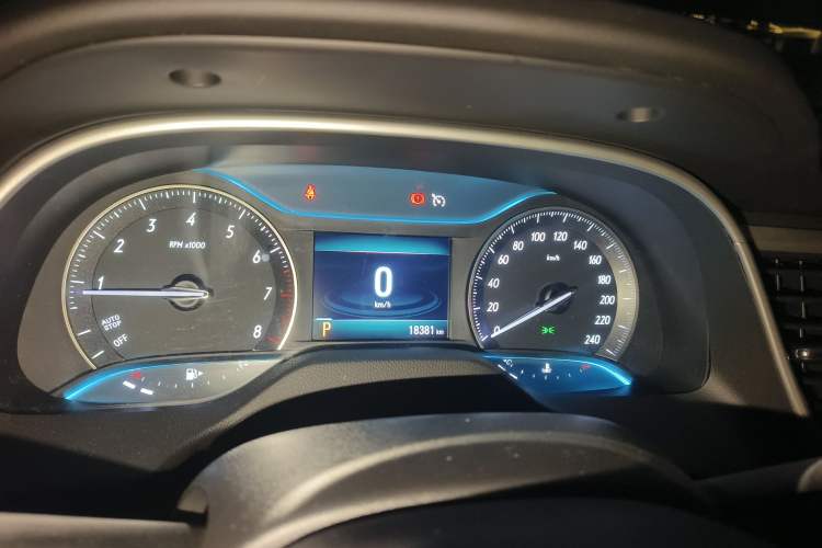 Used Buick Excelle GX 2019 18T Automatic Connected Elite Model China V Standard Instrument Cluster