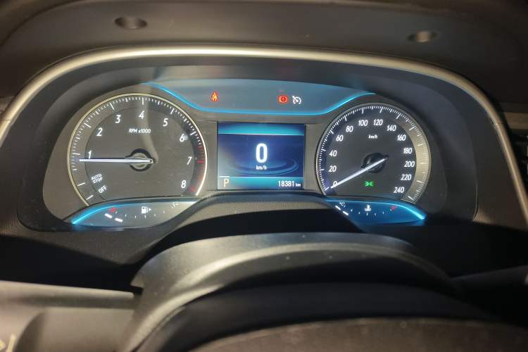 Used Buick Excelle GX 2019 18T Automatic Connected Elite Model China V Standard Odometer Close Up