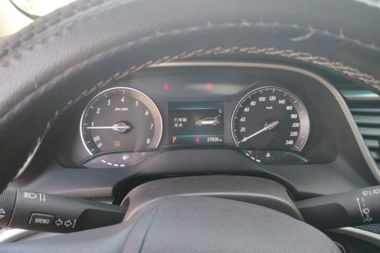Used Buick Excelle GX 2019 18T Automatic Connected Flagship Version China V Standard Instrument Cluster